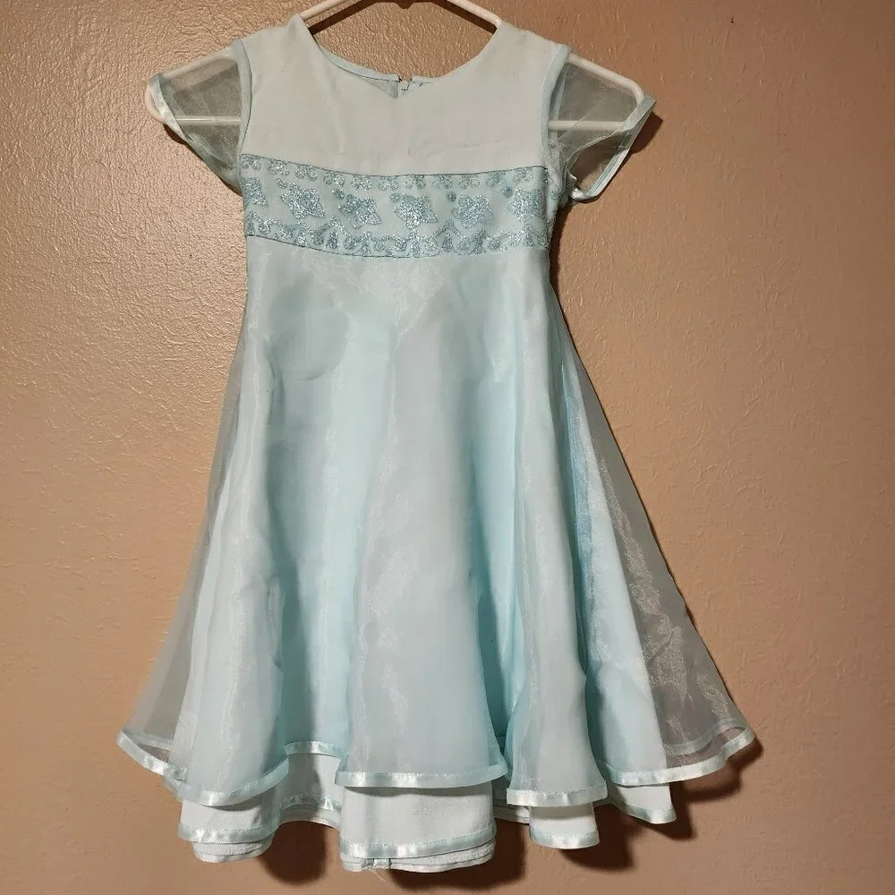 2/$20 Green Bonnie Jean Dress Size 5
